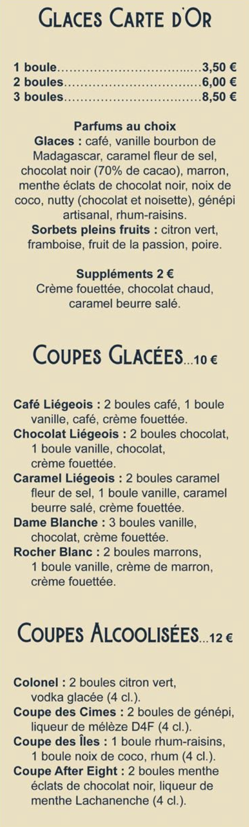 Desserts